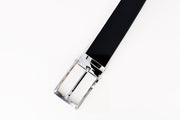 Men's Black Genuine Leather Belt - 35mm