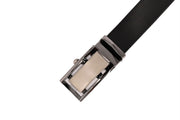 Premium Black & Brown Granules Double-Sided Genuine Leather Belt