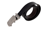 Premium Black & Brown Granules Double-Sided Genuine Leather Belt
