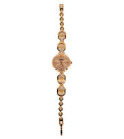 Elegant Rose Gold Women's Watch, Metal Strap