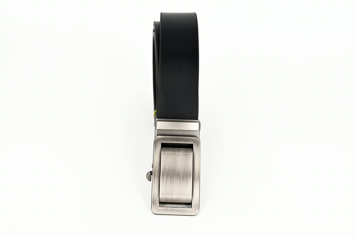 Premium Black & Brown Double-Sided Genuine Leather Belt